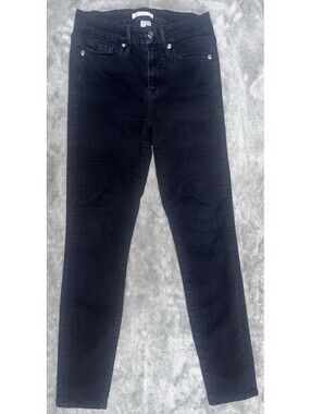 Good American Good Legs Skinny Jeans Womens 0/25 Black Pants
